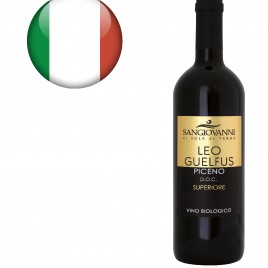 ITALIE: Marche. TENUTA SANGIOVANNI, Leo Guelfus 2012, Rosso Piceno DOC Superiore. Vin bio-vegan!